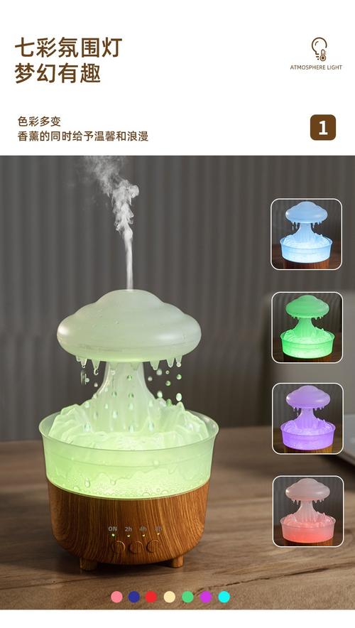 跨境新風尚 水滴香薰機——家用超聲波擴香與加濕的雙重享受